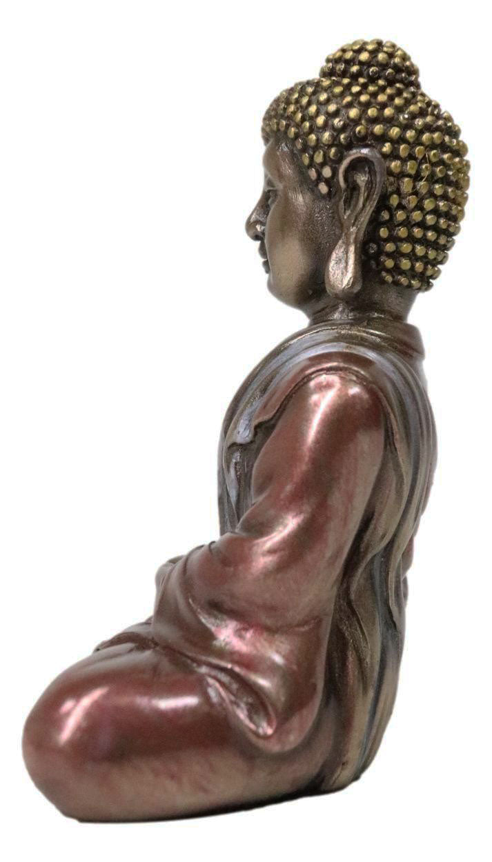 Shakyamuni Buddha Meditating Small Statue Amitabha Decor Small 3" Height