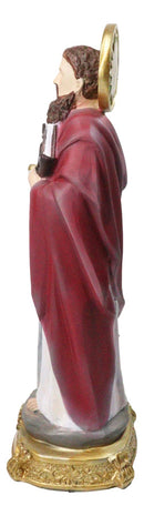 Christian Apostle Of Jesus Saint Paul Holding Sword And The Word Figurine 8"H