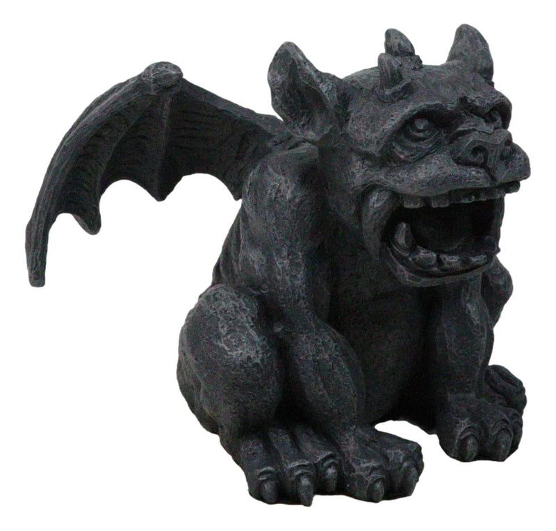 Mythical Fantasy Gothic Fido The Fat Saber Toothed Tiger Cat Gargoyle Figurine