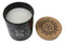 Wicca Midnight Spell Bound Triple Moon Frankincense Pillar Candle Home Fragrance