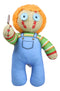Buddi Chucky Horror Pinheadz Voodoo Stitches Monster Villain Plush Toy Doll