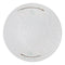 Set Of 6 Modern Yukino Hana Snowflakes Melamine Large Round Dinner Plates 11"D