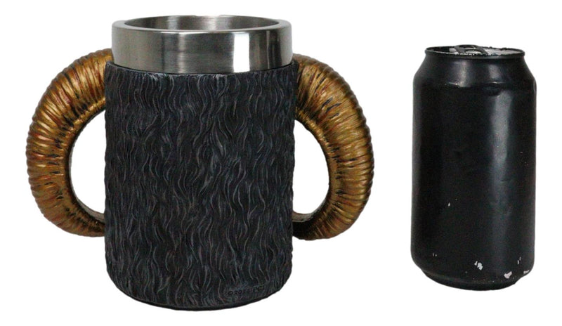 Wicca Occult Sigil Of Baphomet Pentagram Ram Horned Sabbatic Goat Mug 13Oz