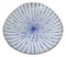 Pack Of 6 Fubuki Tokusa Made In Japan Round Flair Appetizer Shallow Bowls Plates