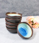 Pack Of 6 Blue Sky Aozora Kannyu Small Appetizer Sauce Kozara Banchan Dishes 3oz