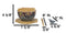 Maroon Tombo Dragonfly Donburi Ramen Bowl With Lid Trivet Spoon Chopsticks Set