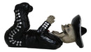 Ebros Gift Traditional Day of The Dead Skeleton Mariachi Wine Holder Figurine 11.25" Long