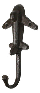 Pack of 2 Cast Iron Aeronautical Pilot Airplane Plane Air Craft Wall Hooks 6"H - Ebros Gift