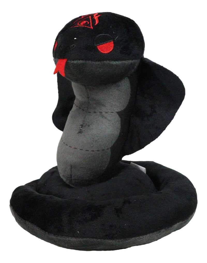 Underworld Mythological Creature Venomous Cobra Snake Decorative Luxe Soft Plush