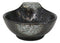 Pack Of 5 Charcoal Grey Tone Hakumu Small Ponzu Miso Soup Bowls With Handle 5oz