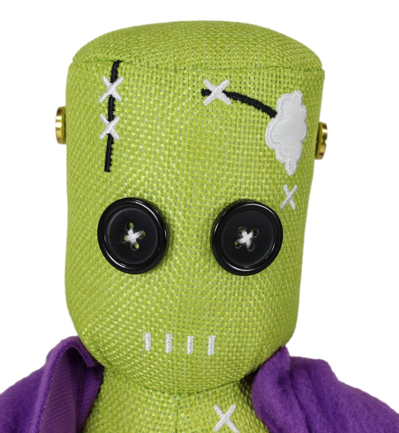 Day of The Dead Pinheadz Mr Frankenstein The Golem Stitch Luxe Soft Plush Doll