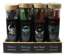 Pack Of 20 Dark Forest Fragranced Incense Sticks With Wood Holder Display Set