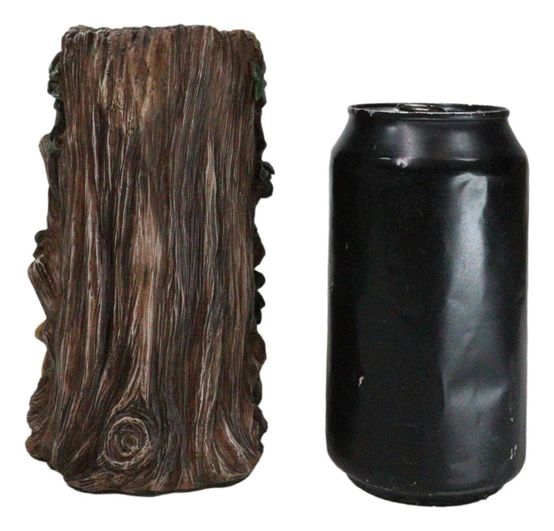 Forest Celtic Greenman Tree Ent With Fungi Pillar Backflow Incense Cone Burner