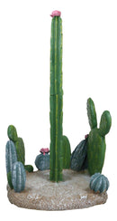 Rustic Western Desert Forest Saguaro Cactus Cacti Paper Towel Holder Stand Decor