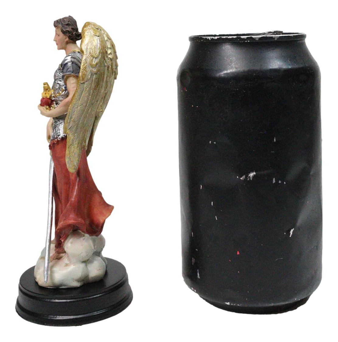 Catholic Christian Church Archangel Saint Jehudiel Laudation Of God Figurine 5"H