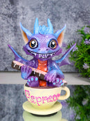 Ruth Thompson Artisan Espresso with Al Drake Wyrmling Dragon In Cup Figurine