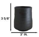 Pack Of 6 Blue Sky And Stars Seikai Reactive Glaze Ceramic Yunomi Tea Cups 9oz