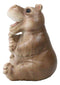 Adorable Sub Saharan African River Common Hippopotamus Calf Figurine 4.75"H