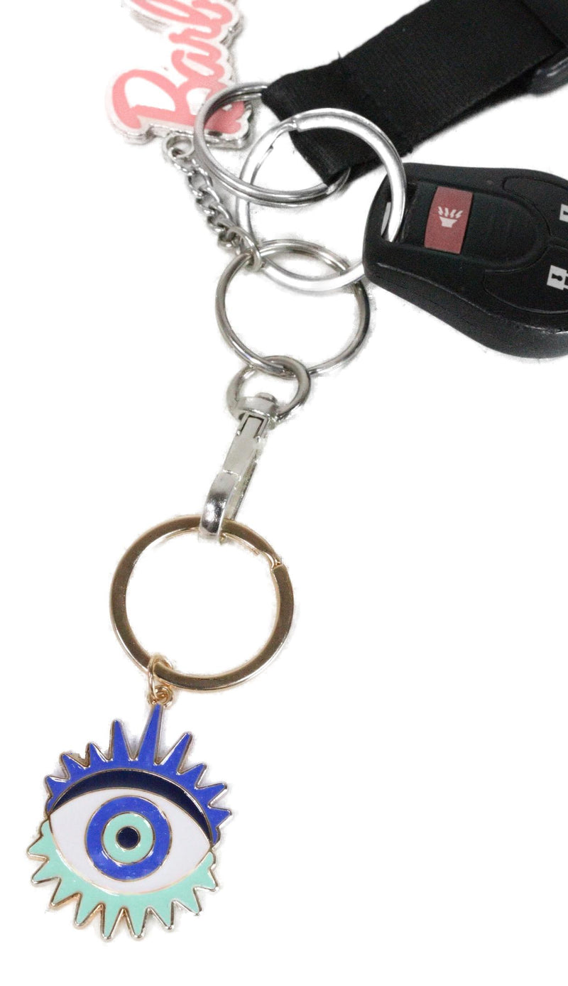 Set Of 2 Wicca New Age Metaphysical All Seeing Eye Of Protection Keychain Charms