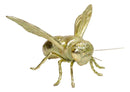 Wild Life Art Realistic Bumble Bee Insect Faux Taxidermy Golden Sculpture 7.5"L