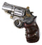 Rustic Old World Western Country Cowboy Gun Pistol With Bullets Trinket Box
