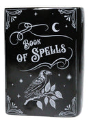Witchcraft Magic Book of Spells 5.25" H Ceramic Book Shaped Planter Pot Vase