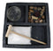 Square Buddha Zen Garden Set Lotus Incense And Candle Holder Meditation Kit