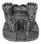 Gothic Medieval Windsor Stonewall Castle Fortress Miniature Display Stand 5"H