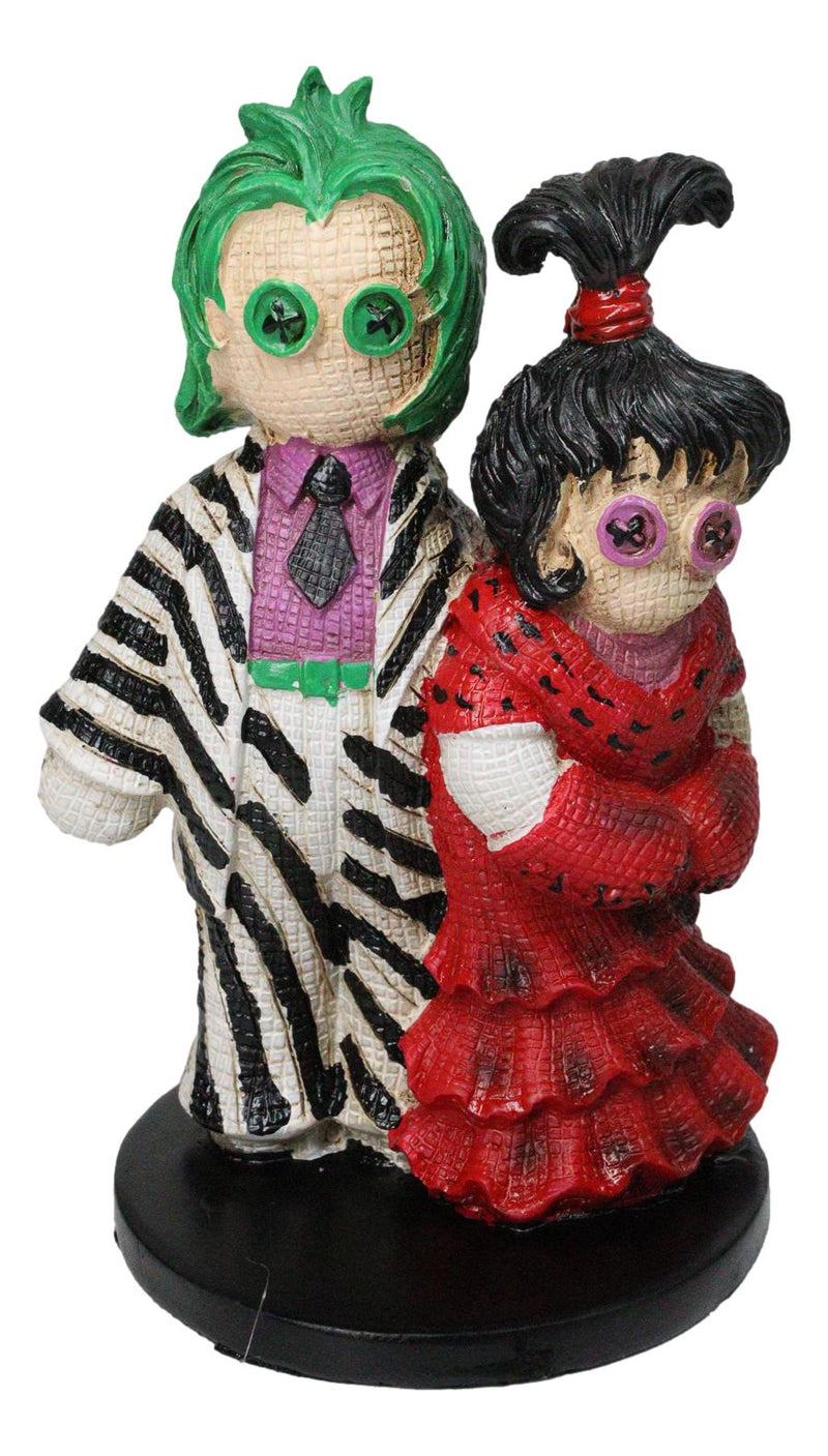 Gothic Dead Beetlejuice And Lydia Romance Halloween Pinheads Monster Figurine