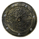 Celtic Tree of Life Incense Burner, 4.5-Inch Round Ash Catcher Celtic Knotwork