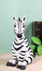 Wildlife Nature Safari Savanna Equid Zebra Horse Foal Sitting Figurine