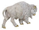 Native American Sacred White Bison Buffalo Decorative Wall Sculpture Relief