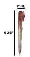 Set of 2 Glitter Metallic Red Medieval Fantasy Dragon Figural Ball Point Pens