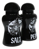 Wicca Black Magic Grand High Witch Apothecary Ceramic Salt Pepper Shakers Set