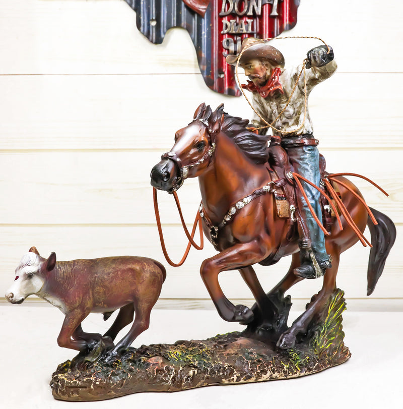 Rare Figurine Composition Durso Cavalier Cowboy Faisant Rodeo Elastolin Rare Figurine Composition Durso Cavalier Cowboy Faisant Rodeo Elastolin