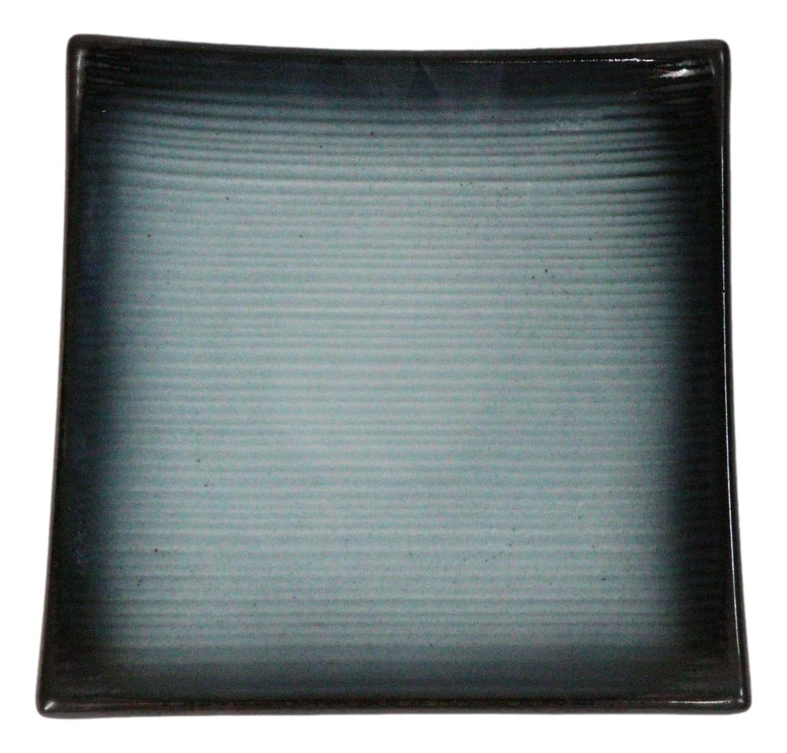Pack Of 5 Blue Sky Stars Seikai Collection Square Appetizer Dessert Salad Plates