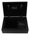 February Amethyst Birthstone Faithfulness And Wisdom Black Musical Trinket Box