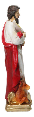 Christian Apostle Disciple of Jesus Saint Luke The Evangelist W/ Ox Figurine 8"