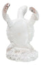 Nautical Marine Distressed Antique White Sea Turtle Wine Bottle Holder Figurine