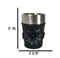 Set Of 4 Gothic Arachnid Black Giant Spider With Webs Shooter Shot Glasses