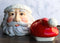 Whimsical North Pole Jolly Santa Claus Christmas Ceramic Cookie Jar Figurine