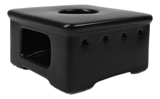 Japanese Cast Iron Imperial Tetsubin Teapot Warmer Tea Light Wax 4.75" Diameter