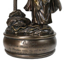 Moses Lifting Up The Bronze Serpent Pole to Ward Off Venomous Serpents Figurine
