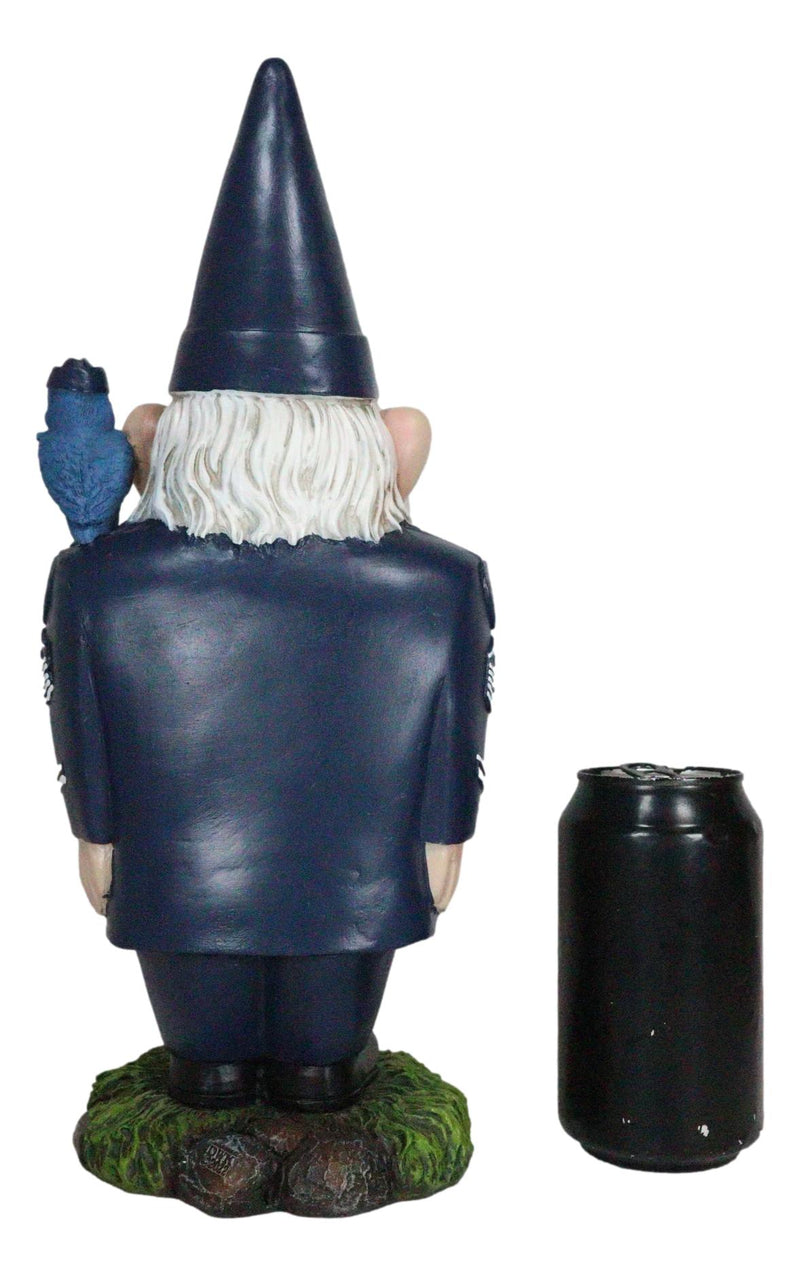 USA Patriotic Armed Forces Military Air Force Gnome Statue Defend The Skies