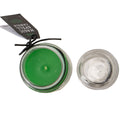 Set of 3 Wicca Halloween Ritual Green Tea Luck Fortune Spell Candle in Glass Jar