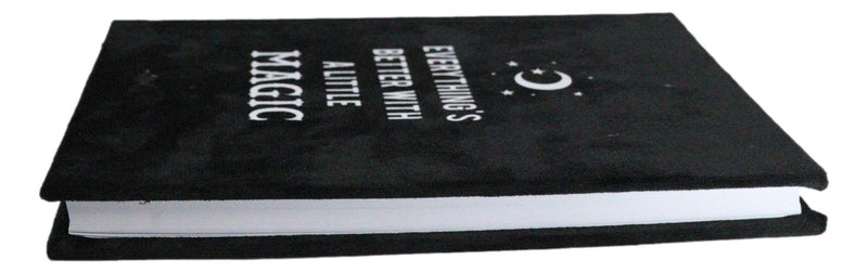 Everything's Better with A Little Magic A5 Lined Pages Velvet Cover Journal Book