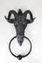 Sabbatic Goat Baphomet With Pentagram Head Door Knocker 9.5"Tall