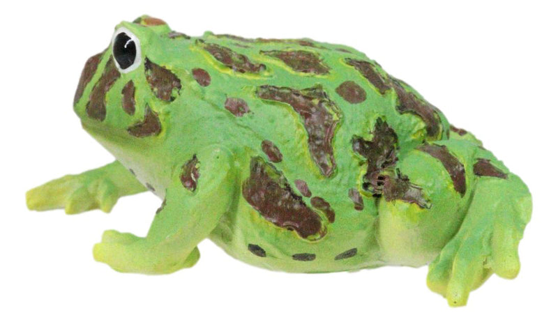 Realistic Lithobates Clamitans Amphibian Green Frog Decorative Figurine