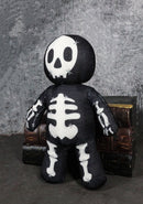 Day of The Dead Pinheadz Voodoo Voodie Valentine Skeleton Luxe Soft Plush Doll