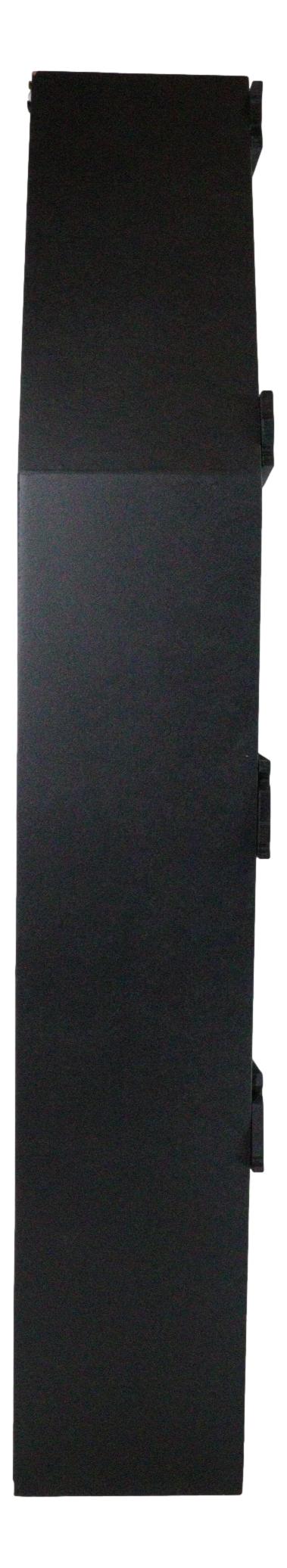 Gothic Graveyard Light Duty Black Coffin Casket Cabinet Shelving Wall Shelf 30'H